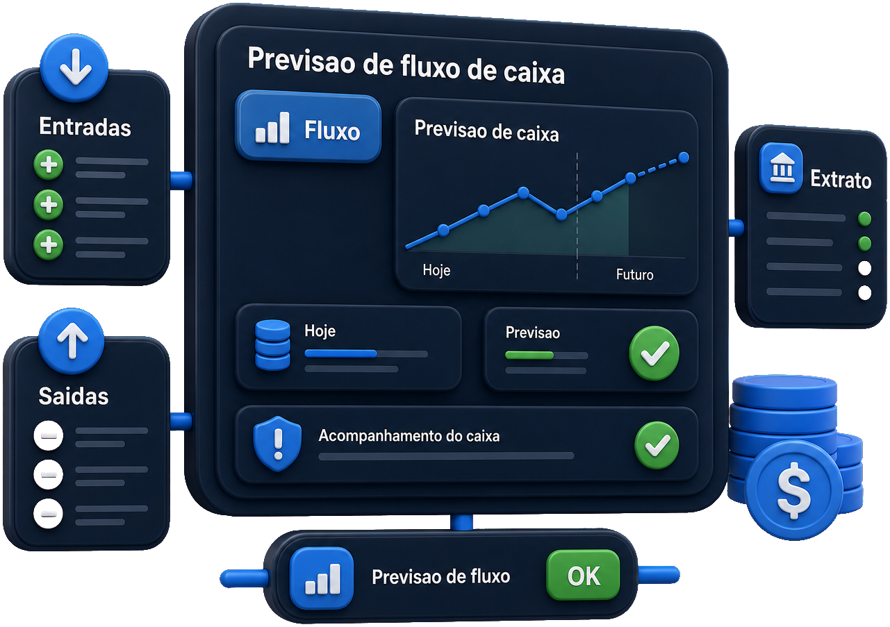 Previsão de fluxo de caixa