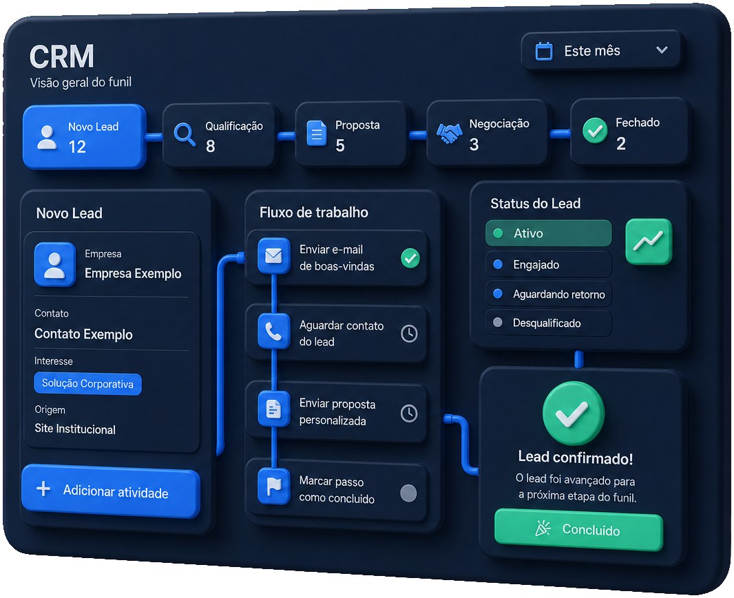 Sistema de gestão (CRM)