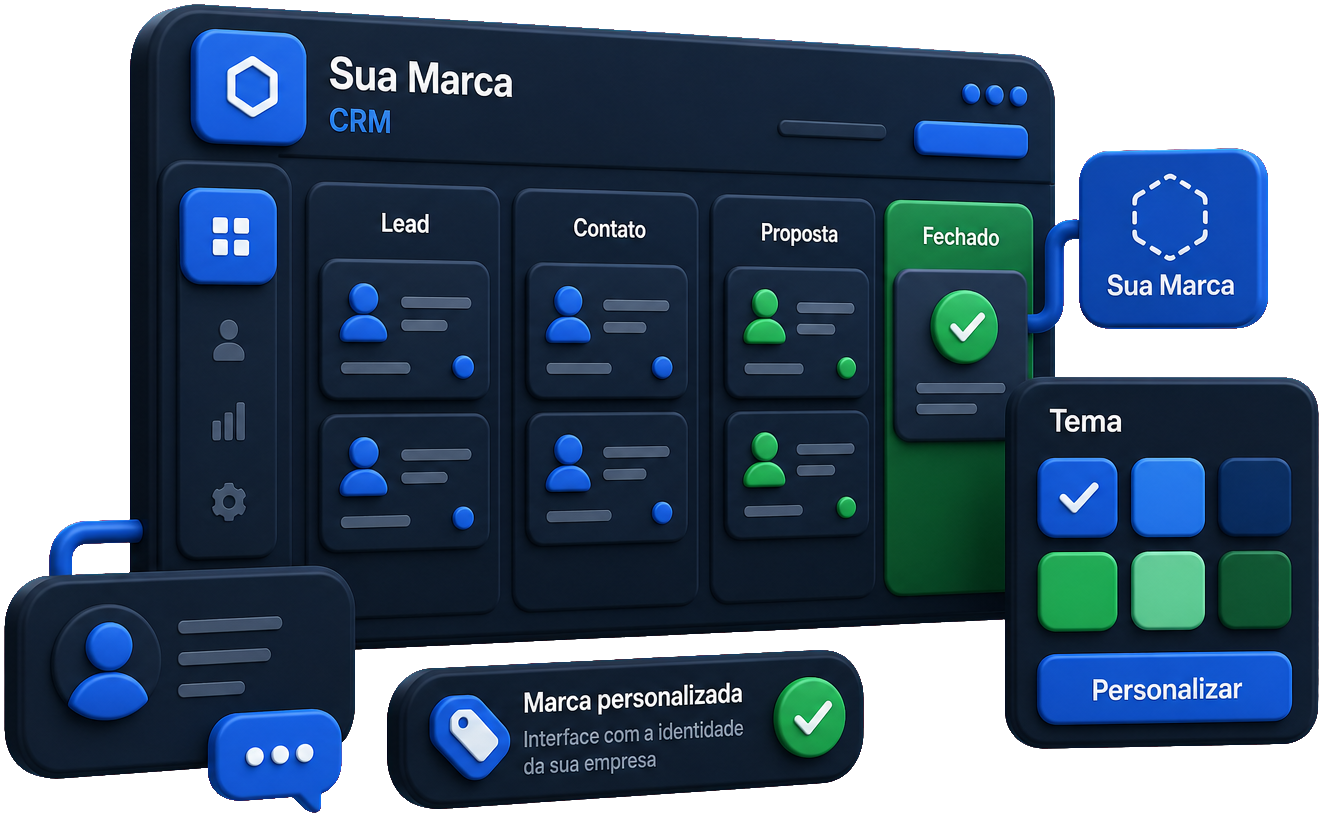 Com a sua marca