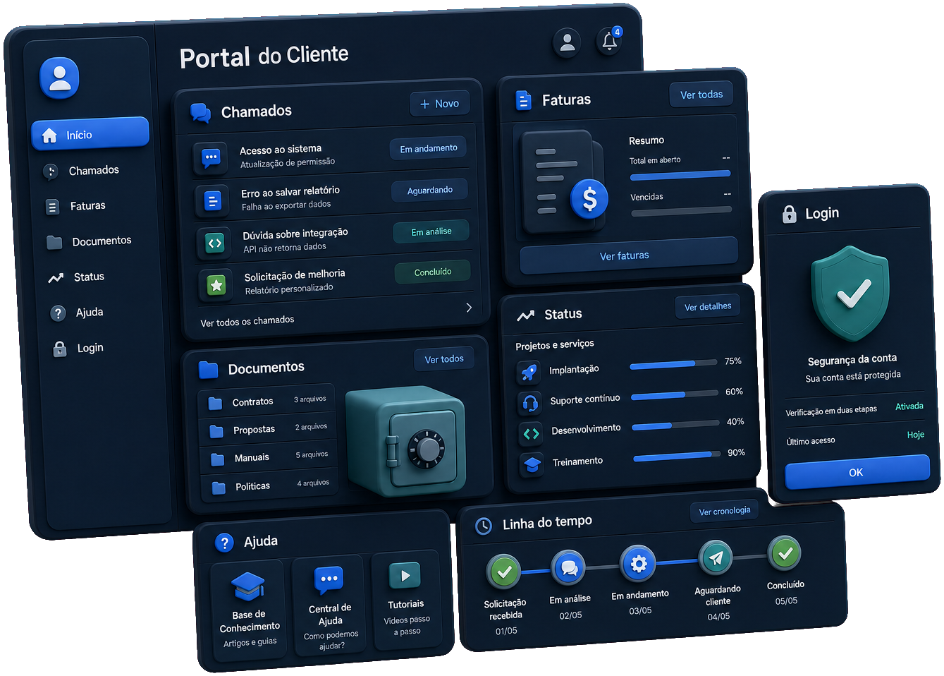 Portal do cliente