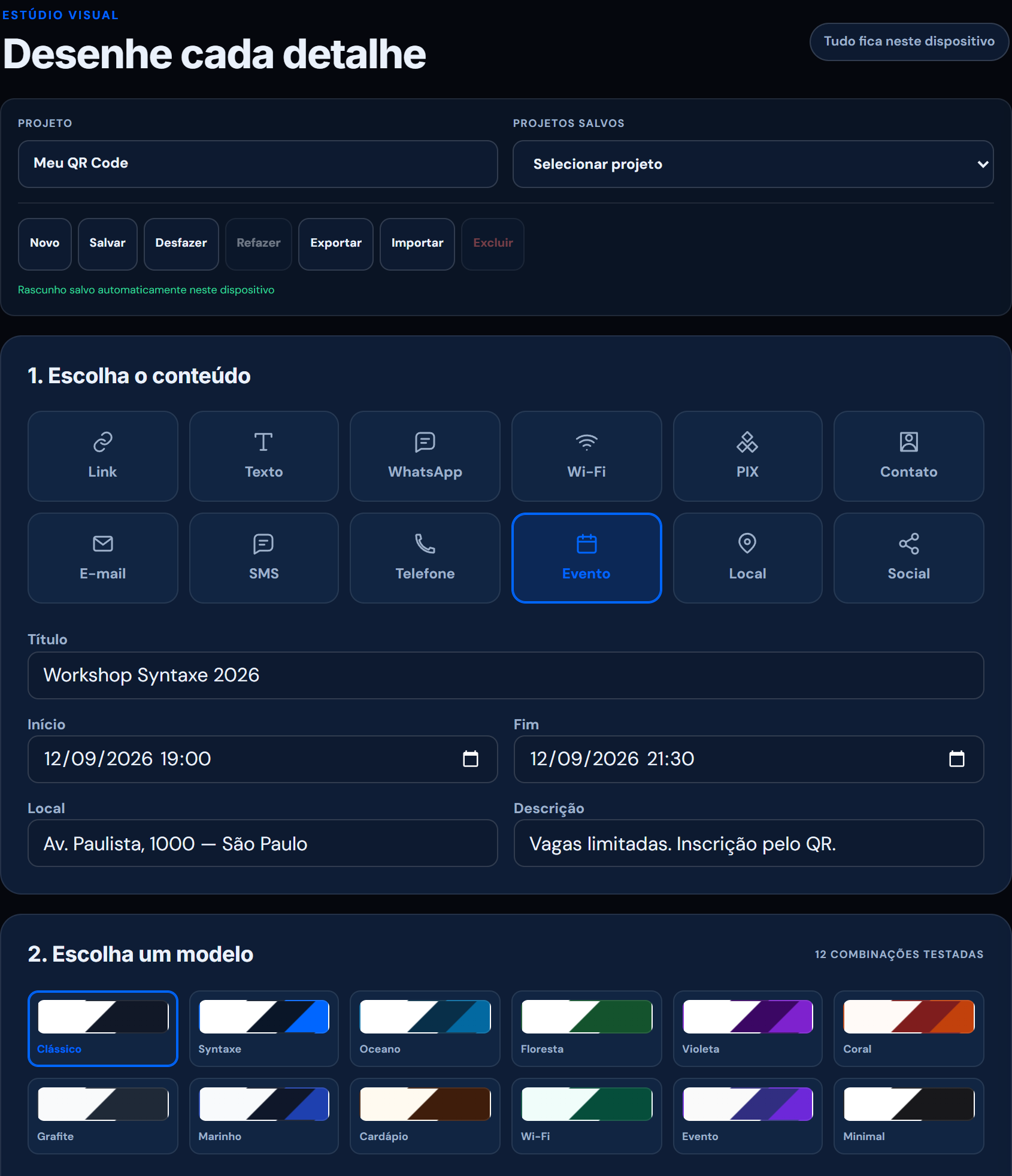 Doze conteúdos e controle visual para projetos que pedem acabamento