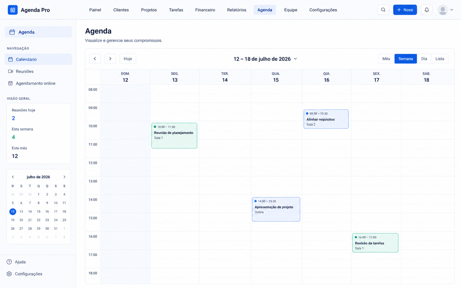 Agenda por box e por lavador