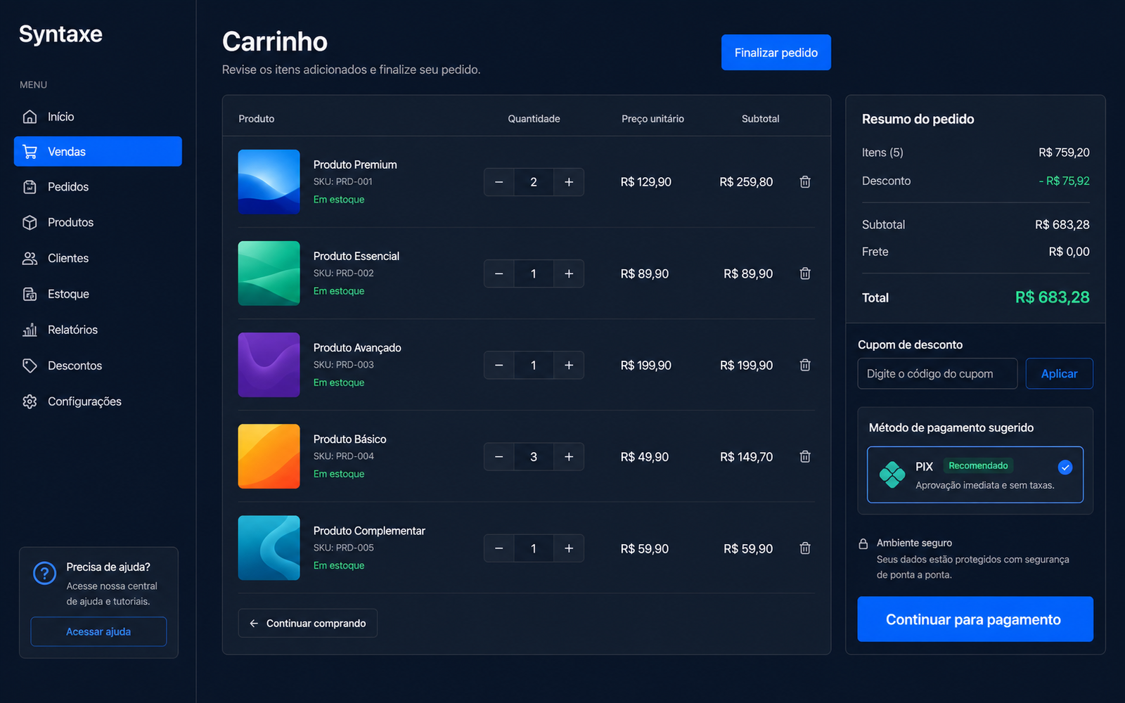 Carrinho abandonado que volta a comprar