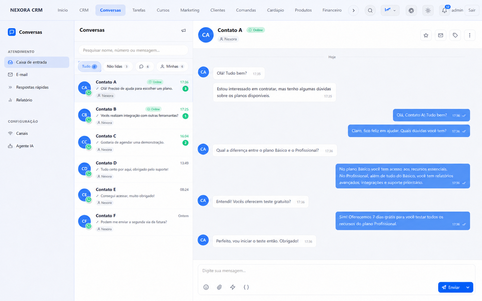 Toda mensagem cai num inbox só