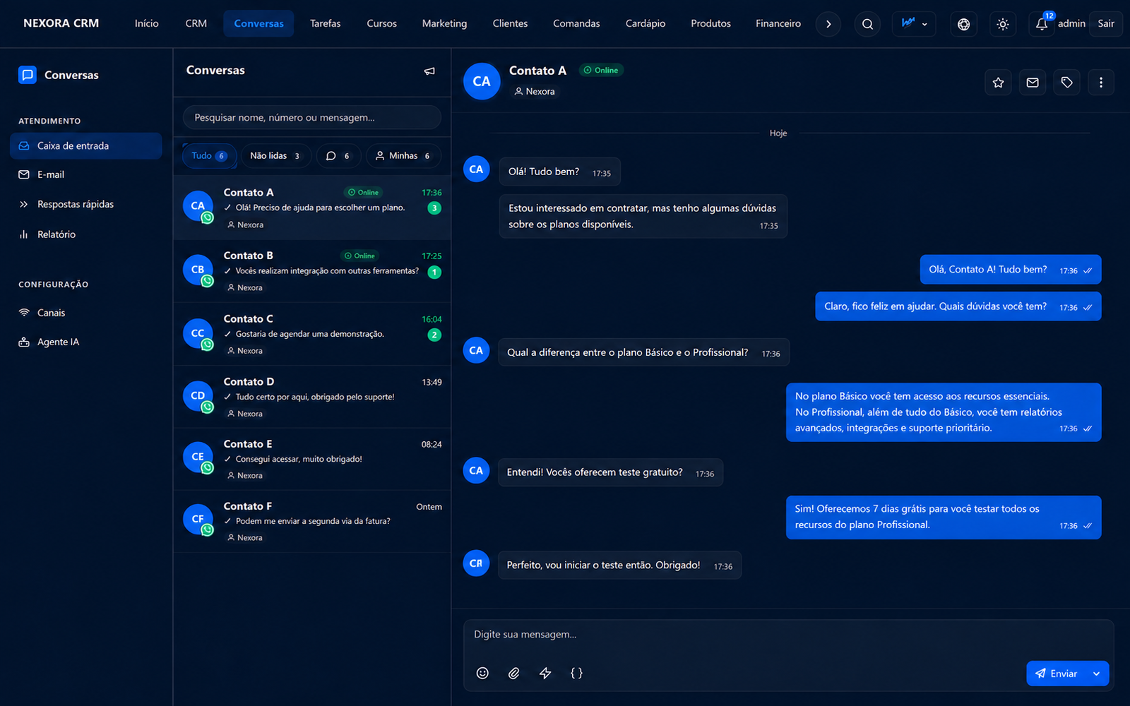 Toda mensagem cai num inbox só